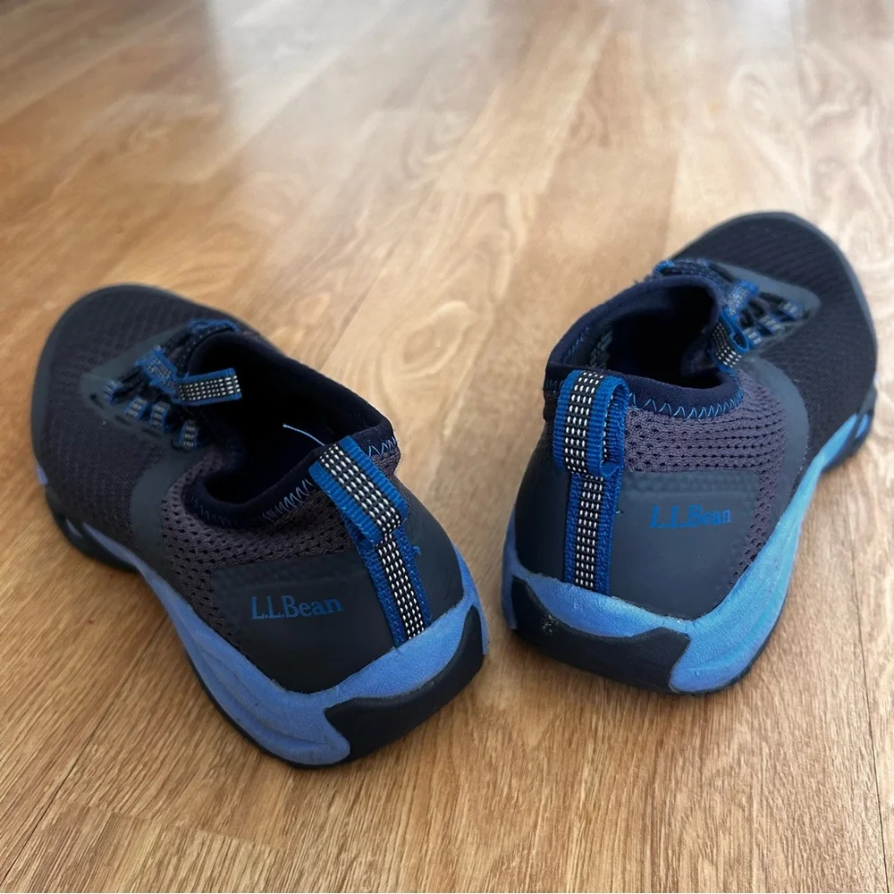 L.L.Bean boy’s blue shoes sneakers trainers